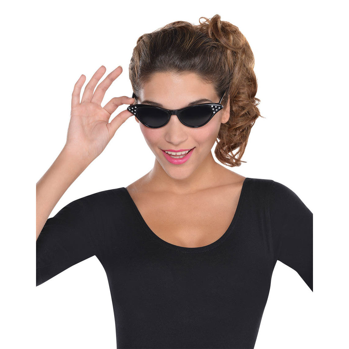 Cat Eyes 50`s Glasses