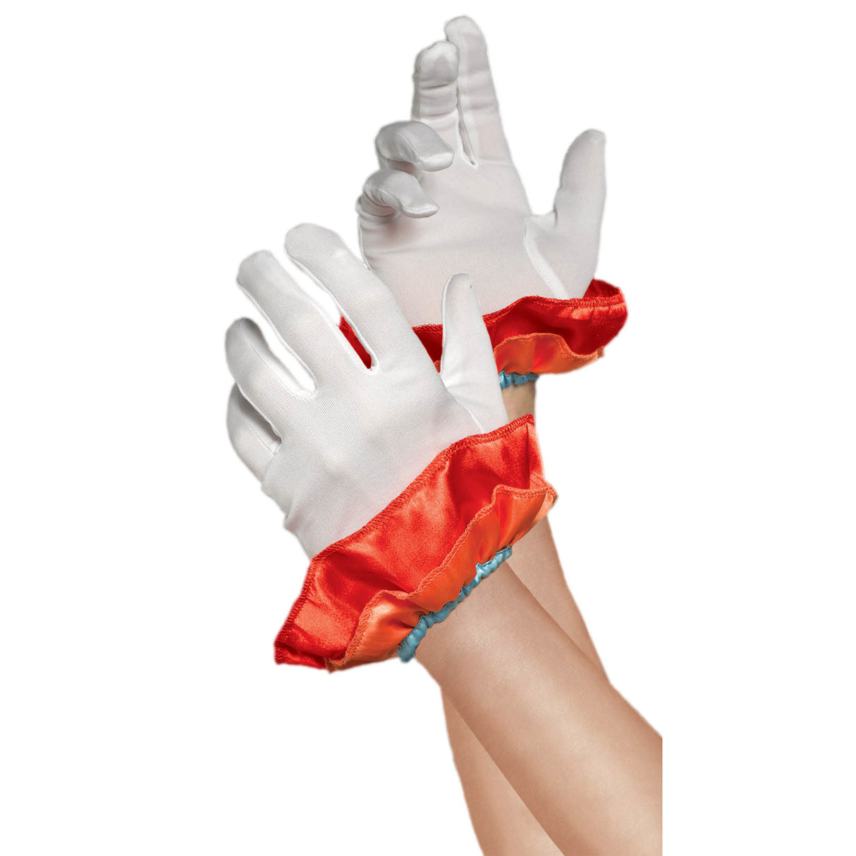 Clown Gloves Girls Standard