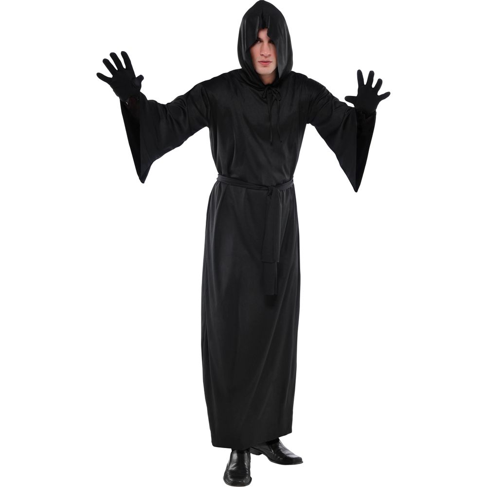 Black Horror Robe Adult Standard
