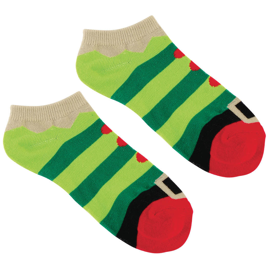 Elf No Show Socks