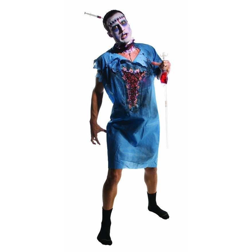 Zombie Patient Costume Mens Medium