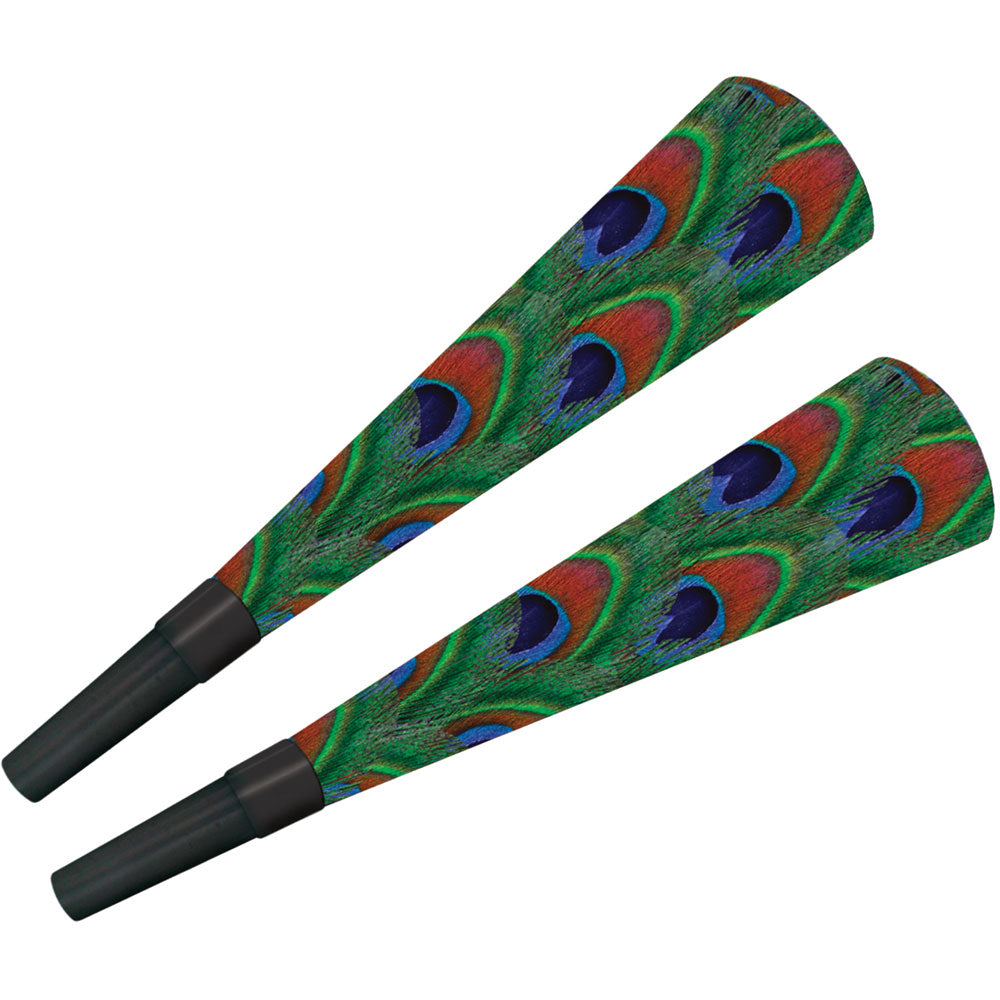 9" Peacock Horns (100ct)