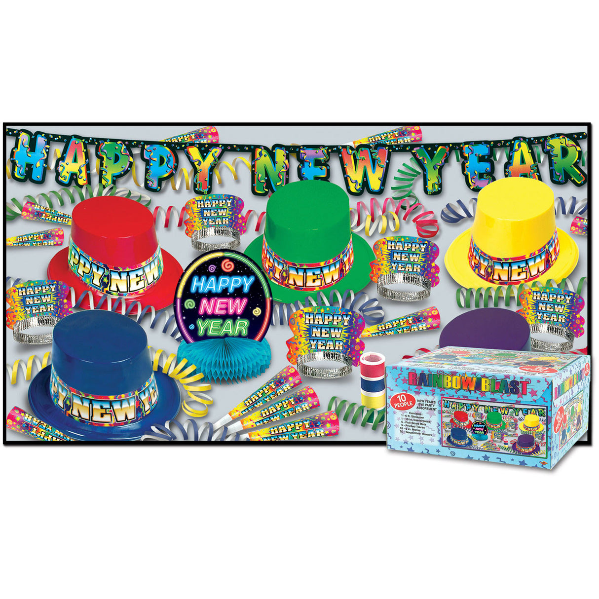 Rainbow Blast Assortment for 10