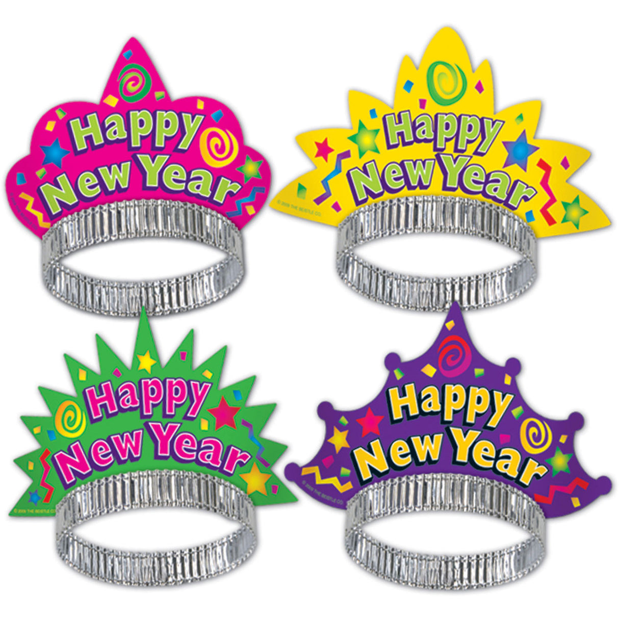 Color-Brite Tiaras (50ct)