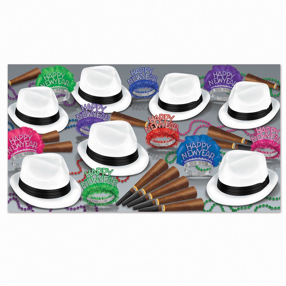 Havana New Years Eve Party Kit Assortment for 10