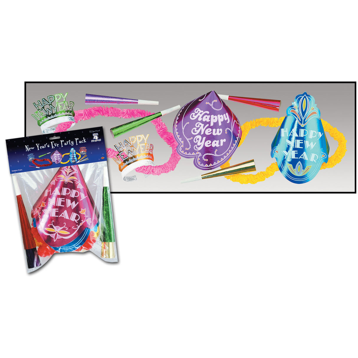 U S Party Assortment for 4
