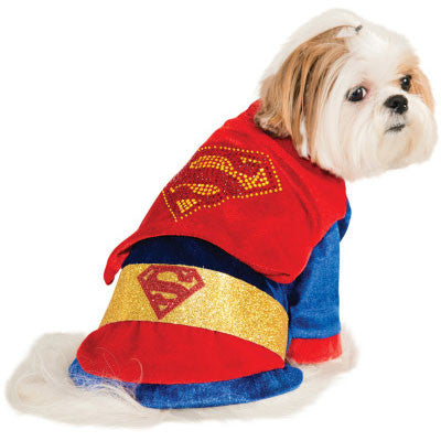 Cuddly Superman Pet Costume Large