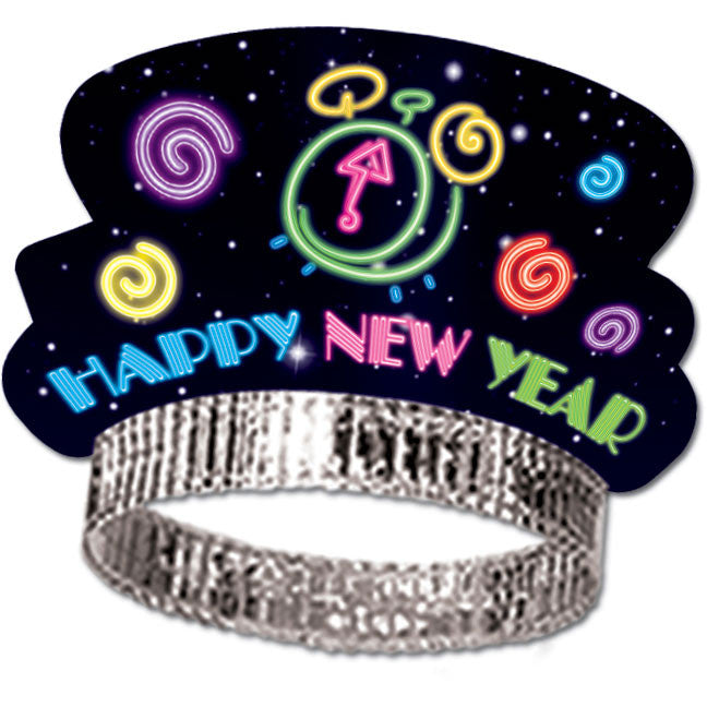 Neon Midnight Tiaras (50ct)