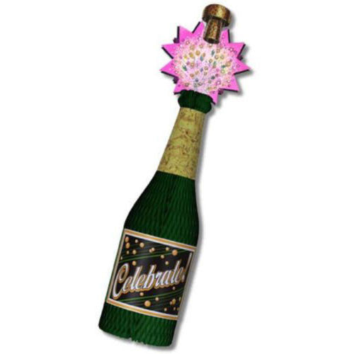 Honeycomb Champagne Bottle