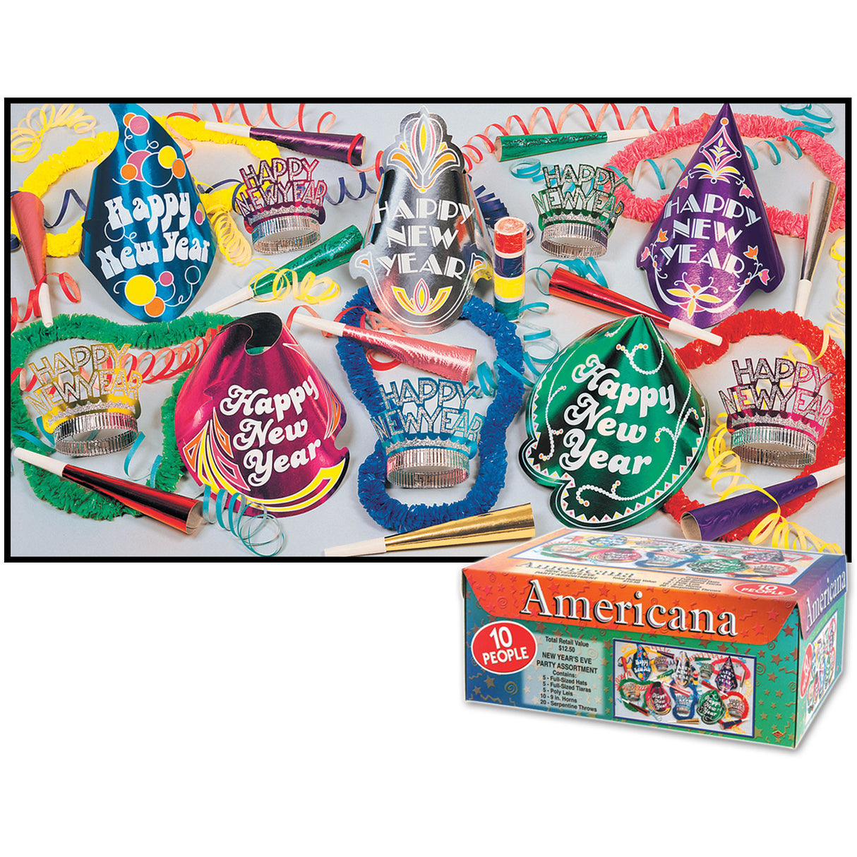 Americana Party Assortment for 10