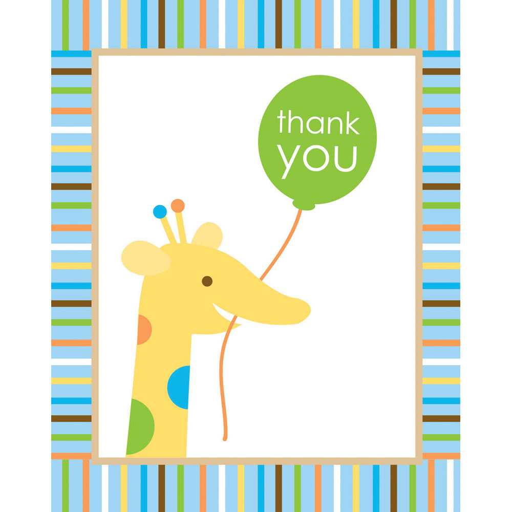 Sweet At One - Boy Thank You Notes