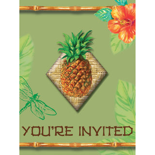 Tahiti Tropics Invitations