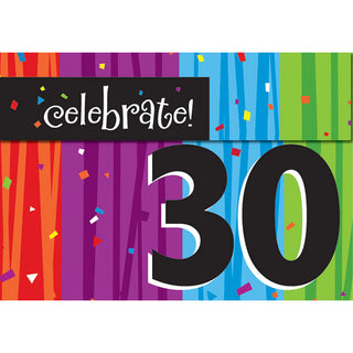 Milestone Celebrations - 30th Invitations