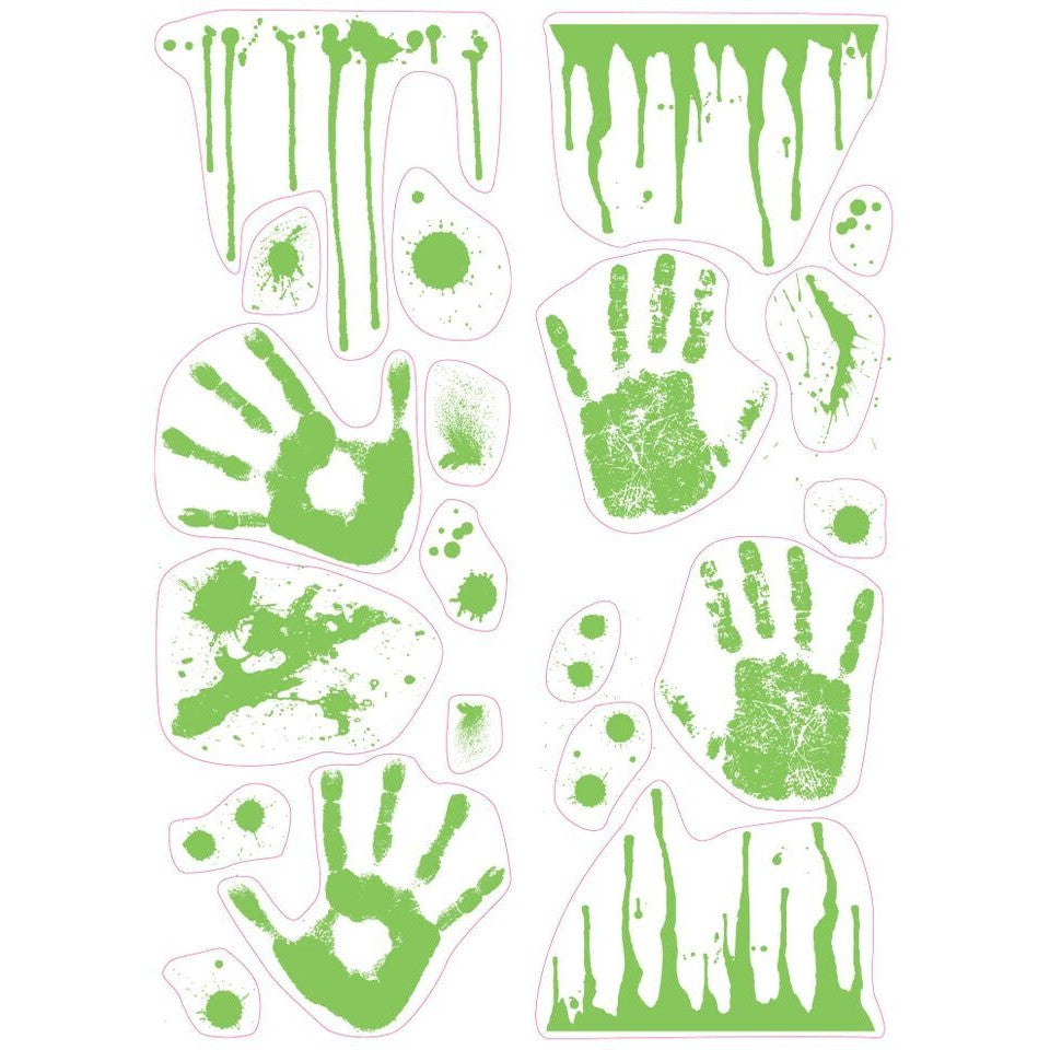 Sunstar Glow In The Dark Hands Wall Art