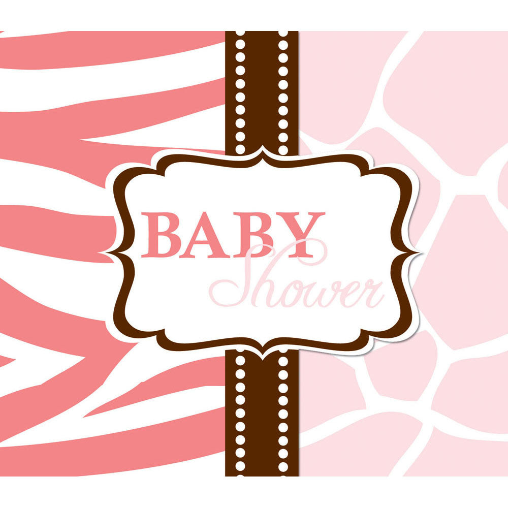 Wild Safari Pink Invitations