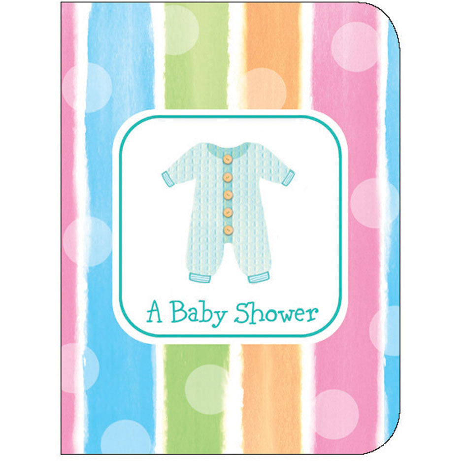 Baby Clothes Invitations
