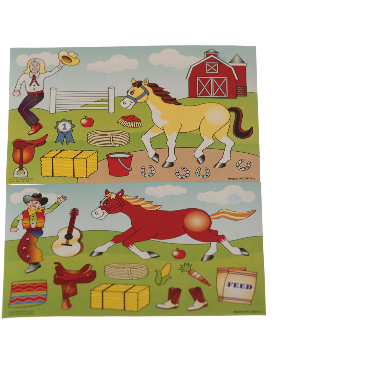 Make a Horse Stickers (12 ct)