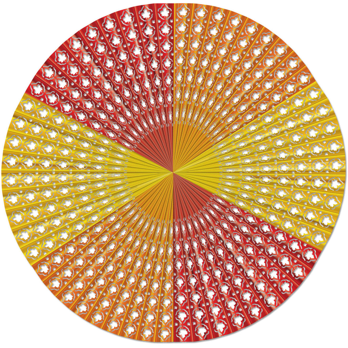 4' Leaf Jumbo Display Fan