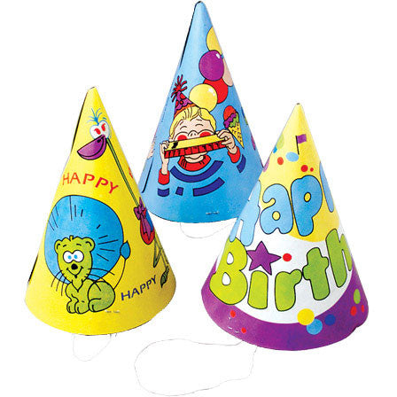 Happy Birthday Paper Hats
