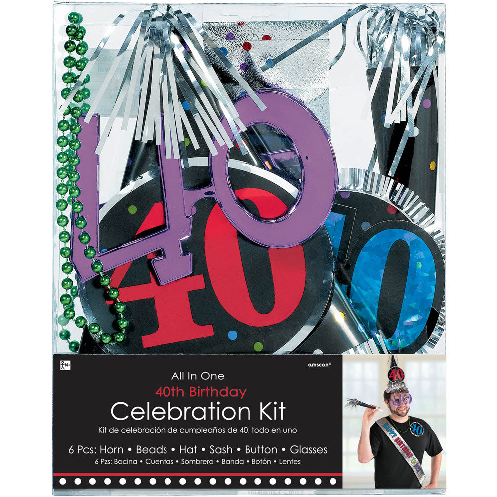40th Birthday Party Kit