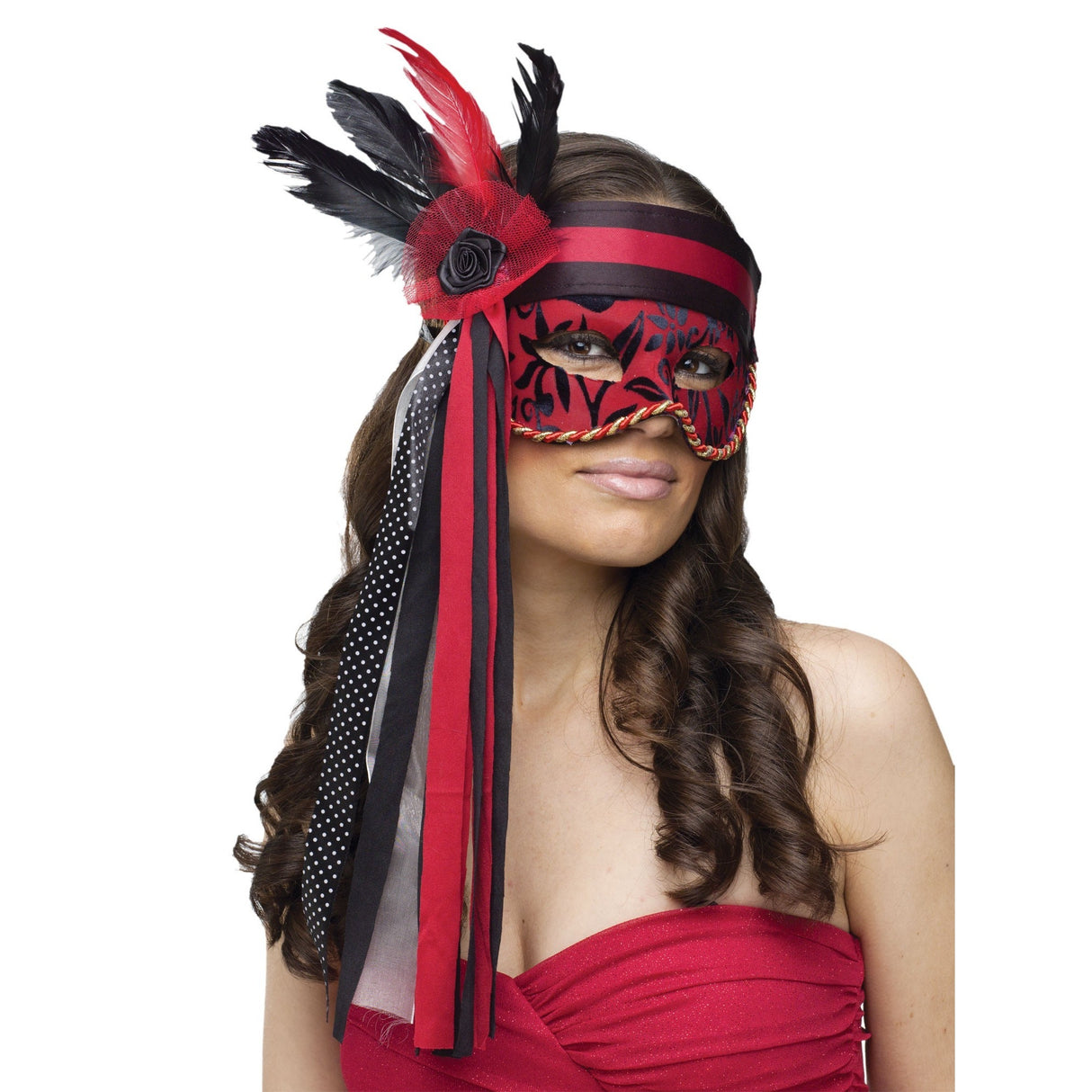 Fun World Sexy Masquerade Pirate Eye Mask