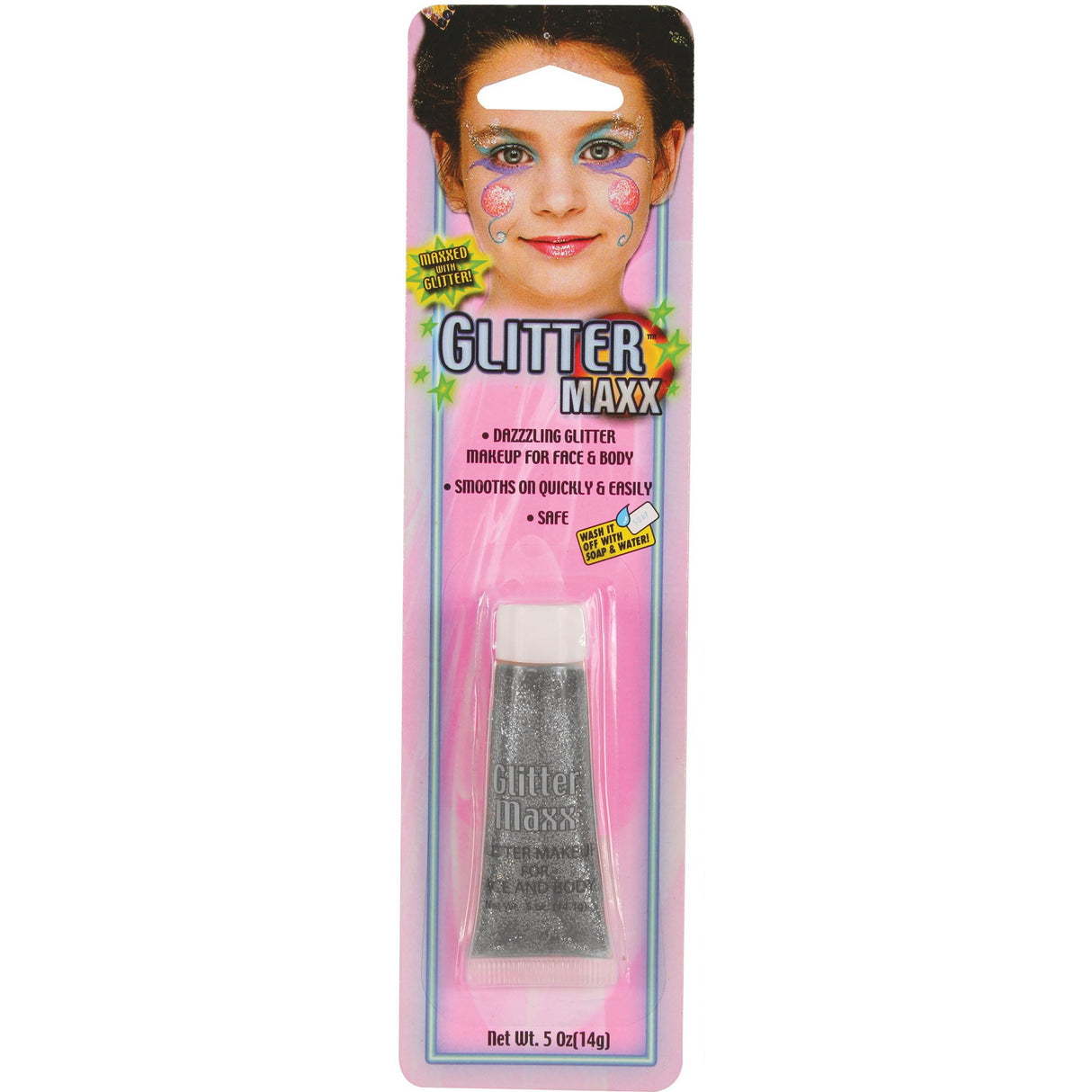 Glitter Maxx Makeup for Face and Body - Silver