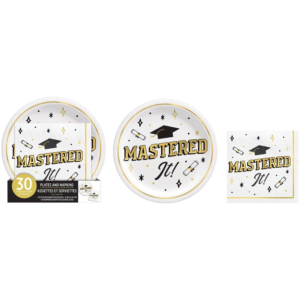 Mastered It Plates & Napkins (60ct)