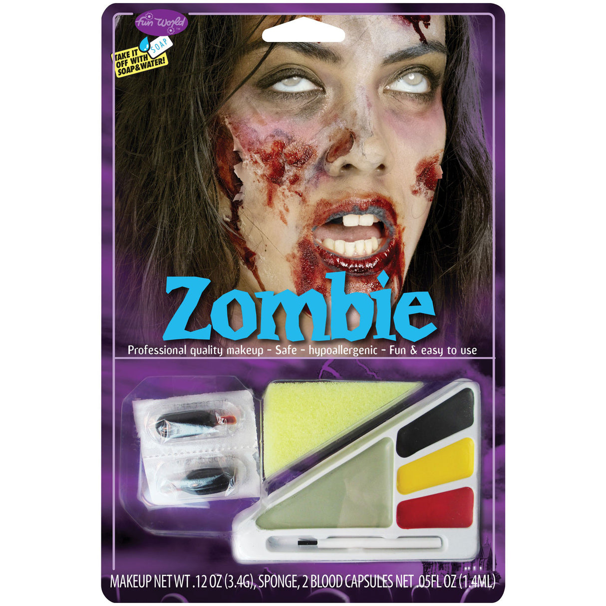 Female Zombie Character Makeup Kit