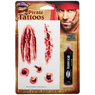 Bloody Supertoos Pirate Makeup Kit