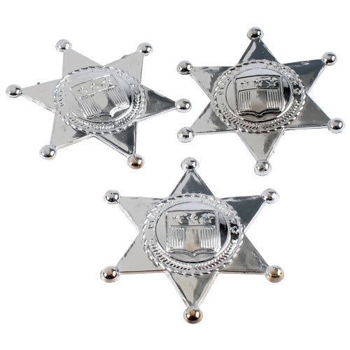 Silver Sheriff Badges