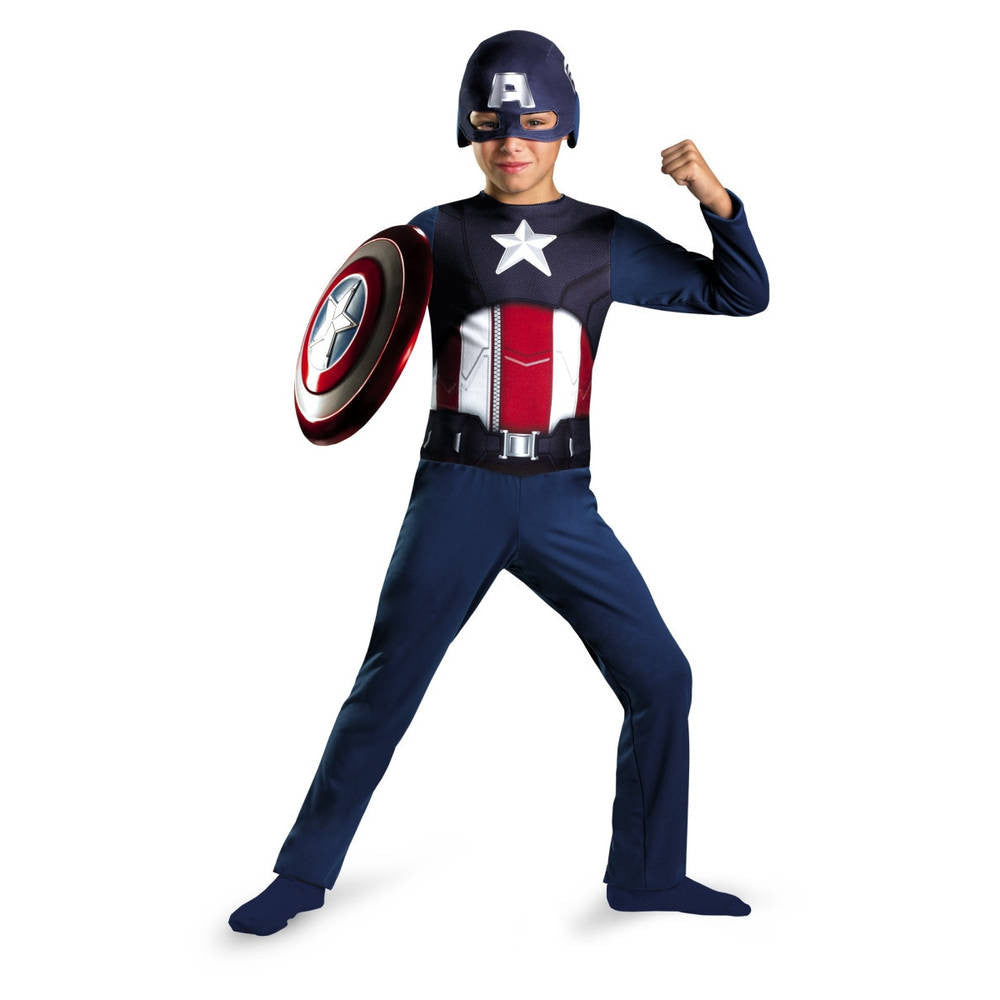 Boy's Captain America Costume