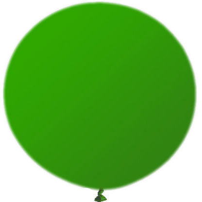 72" Green Latex Balloon