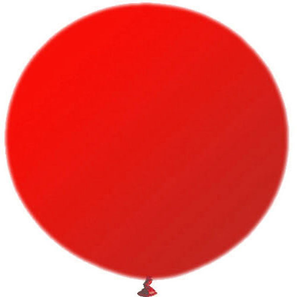 72" Red Latex Balloon