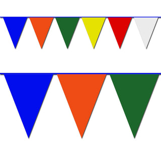 100' Multicolor Pennant Flag