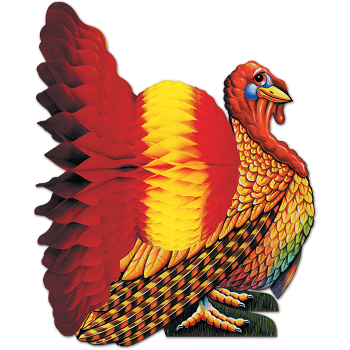 15" Tissue Turkey Centerpiece