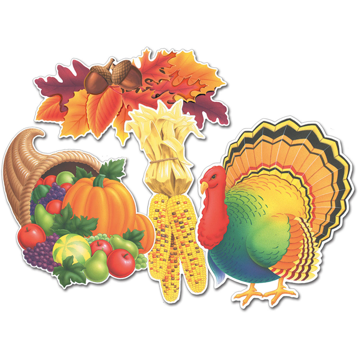 14" Thanksgiving Cutouts