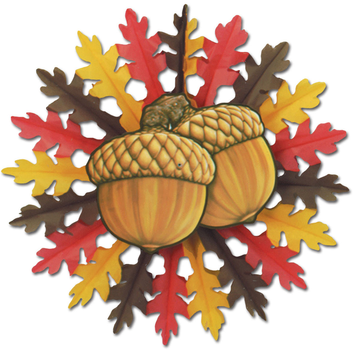22" Hanging Acorn Cutout