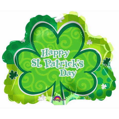 Shamrock Shape Mini Foil Balloon