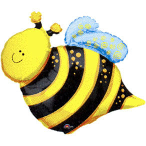 Happy Bee Helium Shape