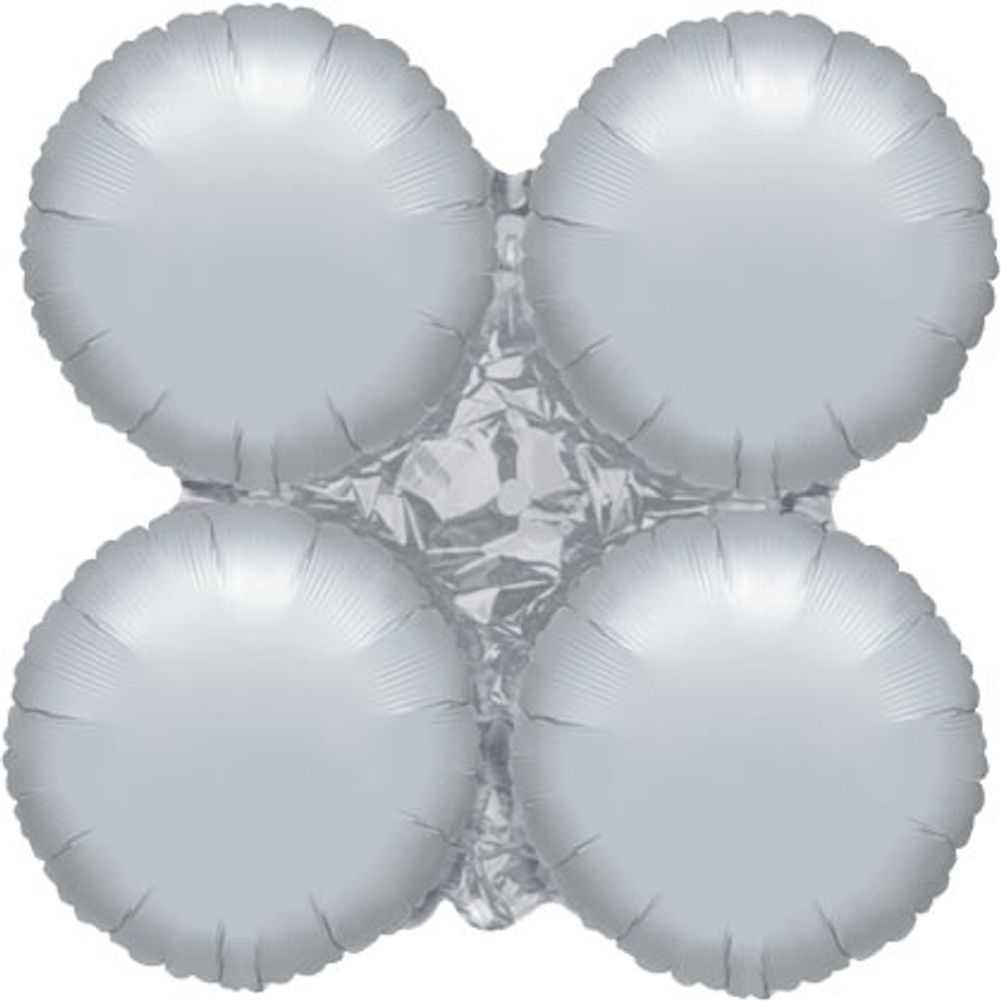 Metallic Silver Magic Arch Sm Balloon (1 ct)