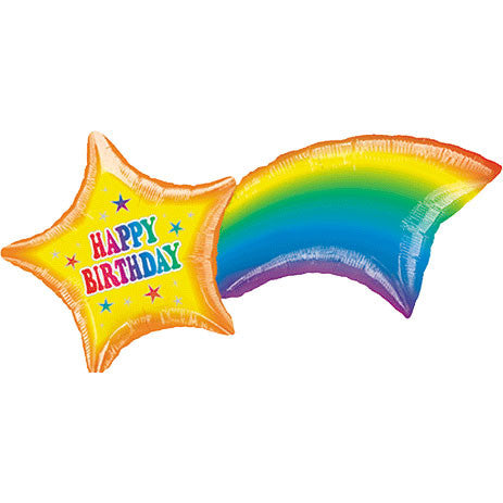 Shooting Star Birthday Super Shape