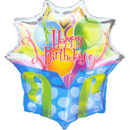 Happy Birthday Panoramic Super Shape
