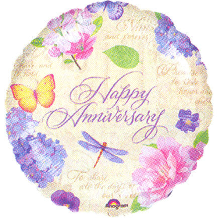 Anniversary Garden Mini Balloon (1 ct)
