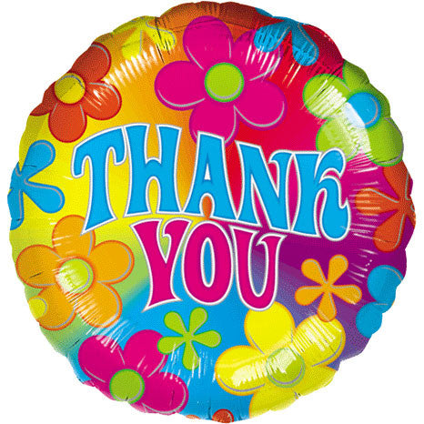 Retro Thank You Micro Balloon (1 ct)