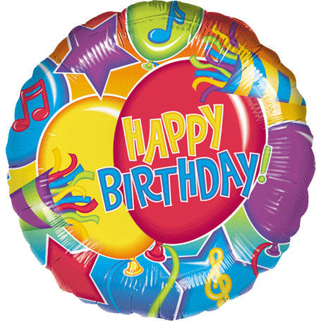 Birthday Glitter Micro Balloon (1 ct)