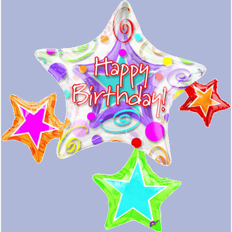 Birthday Star Insider Super Shape