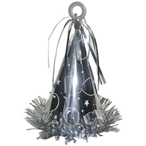 Silver Party Hat Weight 6 Oz. (1 ct)