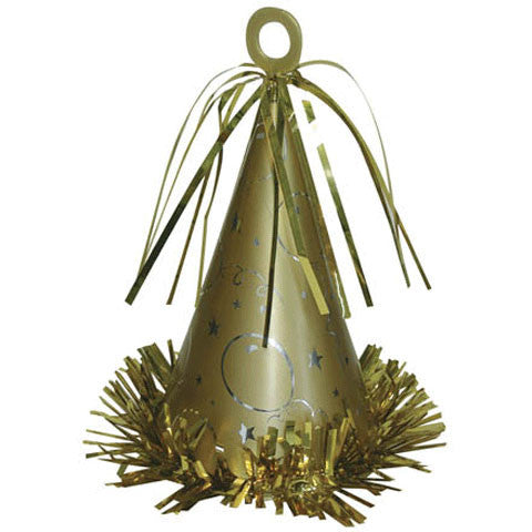 Gold Party Hat Weight 6 Oz. (1 ct)