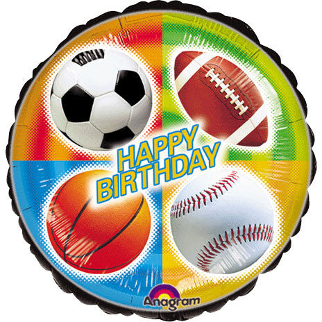 18" Championship Sports Birthday