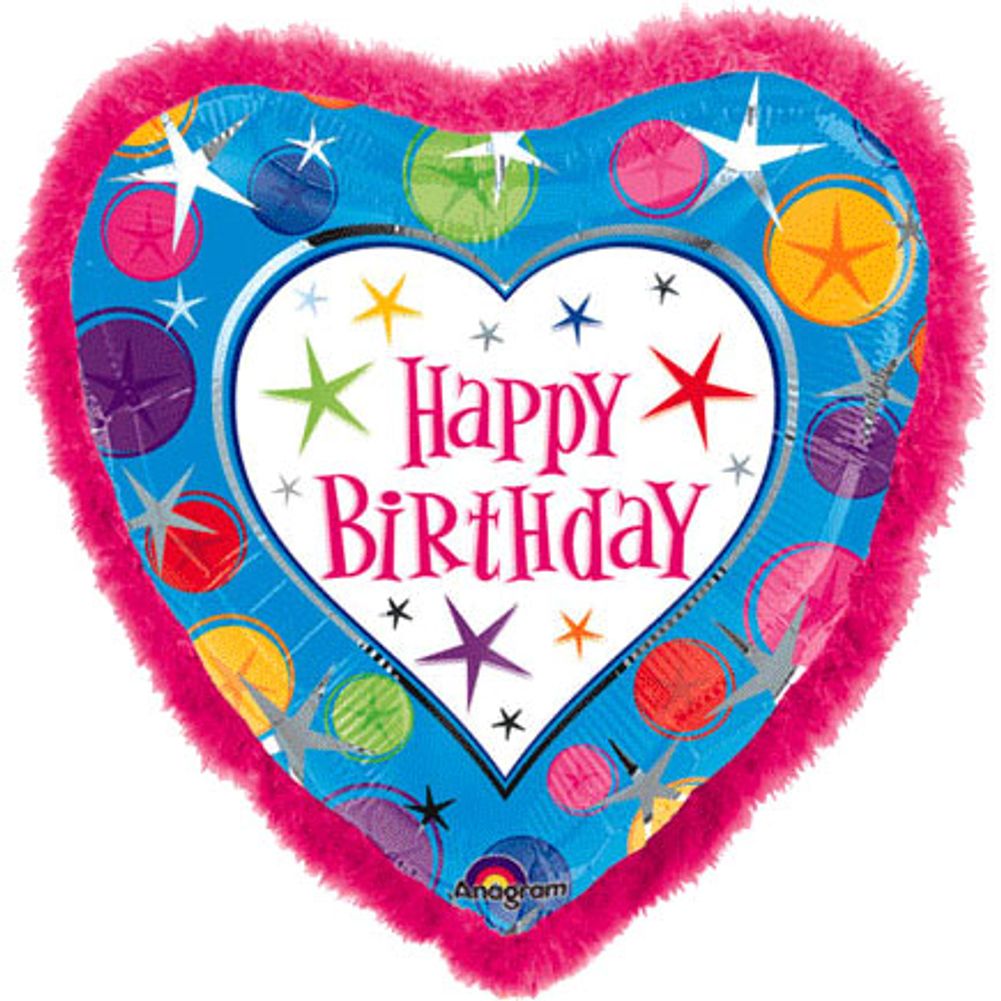 32" Happy Birthday Doo-Dads Balloon (1 ct)